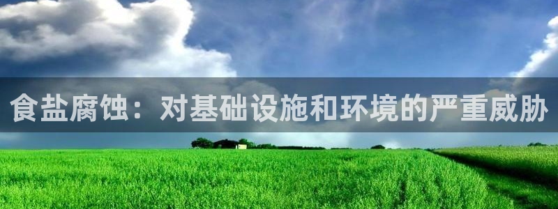 威九国际fX8x：食盐腐蚀：对基础设施和环境的严重威胁